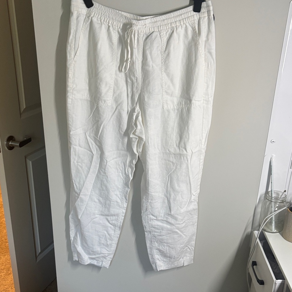 J. Crew linen pants